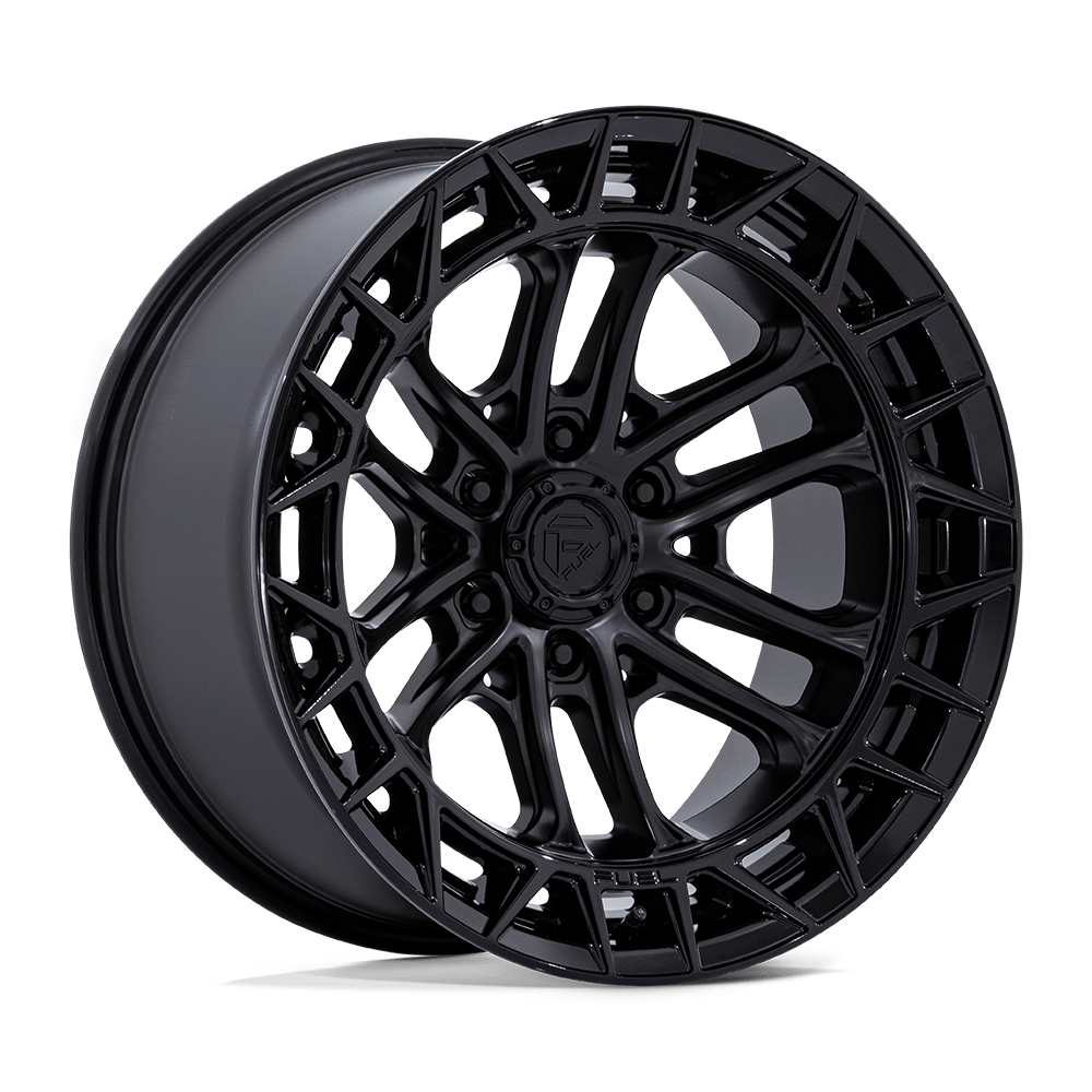 Fuel Wheels FC874MB20106318N - Fc874 Celsius 20X10 Matte Black W/ Gloss Black Lip