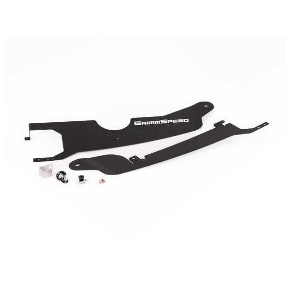 GrimmSpeed 113090BLK - Radiator Shroud Subaru 2022-Present WRX Black
