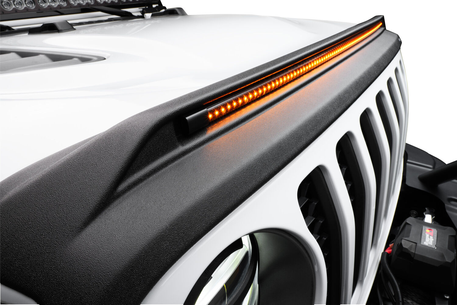Husky Liners 2820060 - 07-18 Jeep Wrangler (JK/JKU) Aeroskin Lightshield PRO - Blk Husky Liners 2820060 - 07-18 Jeep Wrangler (JK/JKU) Aeroskin Lightshield PRO - Blk