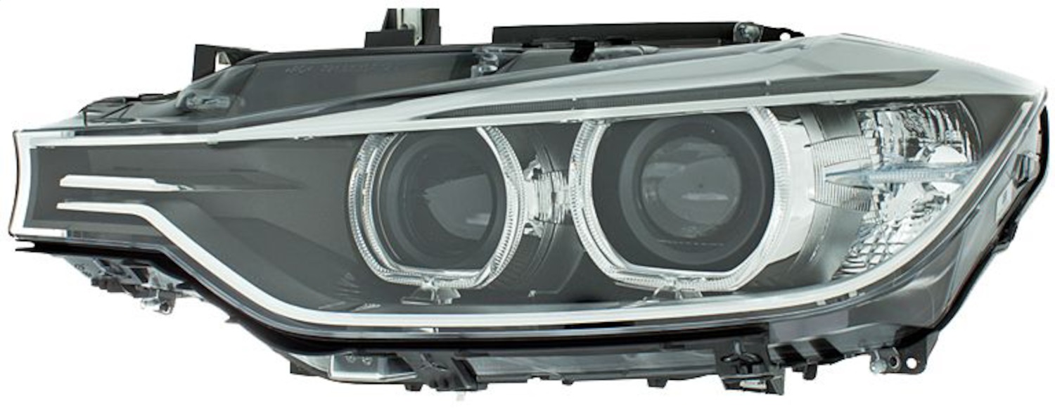 Hella 354983251 - 2012-2014 BMW 320i ActiveHybrid 3 Bi-Xenon Headlight Assembly