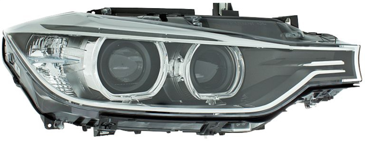 Hella 354983261 - 2012-2014 BMW 320i ActiveHybrid 3 Bi-Xenon Headlight Assembly