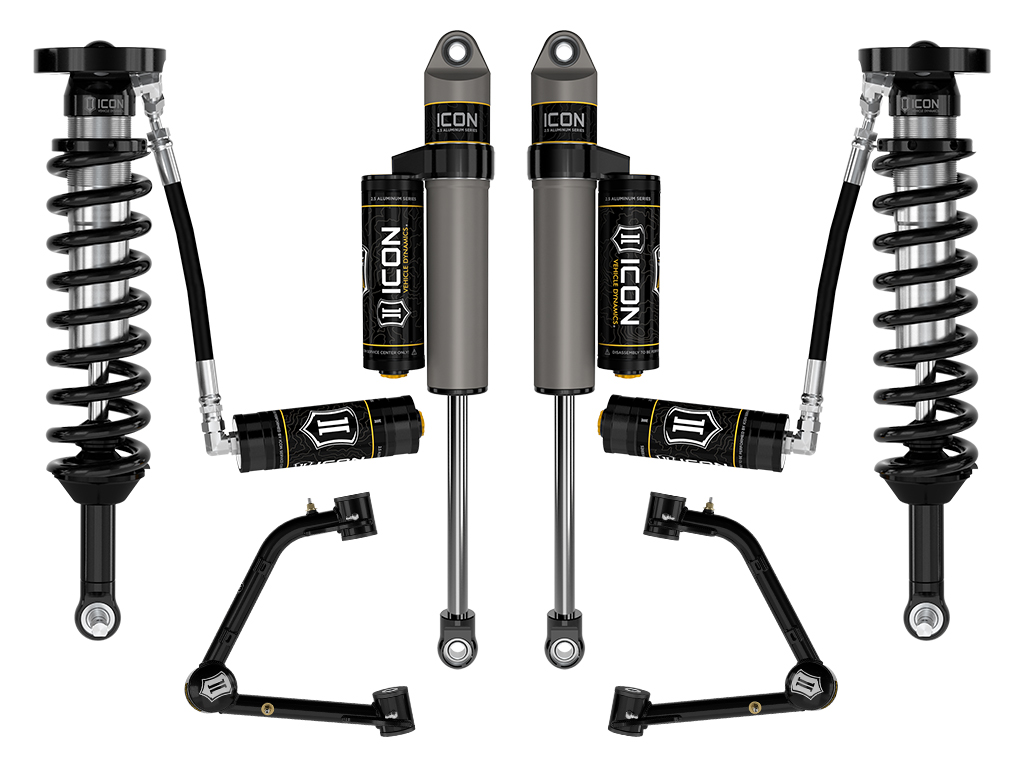 Icon K73094T - 2023 Chevrolet Colorado 1.75-2.5in Stage 4 Suspension System w/ Tubular UCA