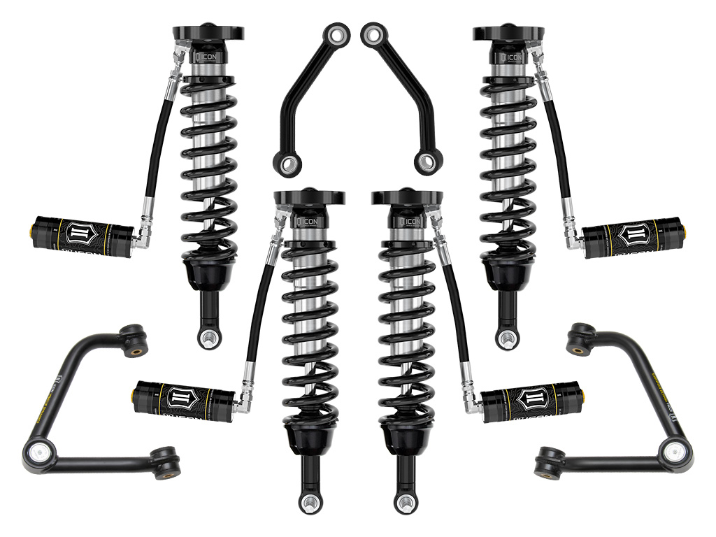 Icon K73103T - 21-23 GM Tahoe/Suburban/Yukon 2.5-3.25 inch Stage 3 Suspension System Tubular Icon K73103T - 21-23 GM Tahoe/Suburban/Yukon 2.5-3.25 inch Stage 3 Suspension System Tubular