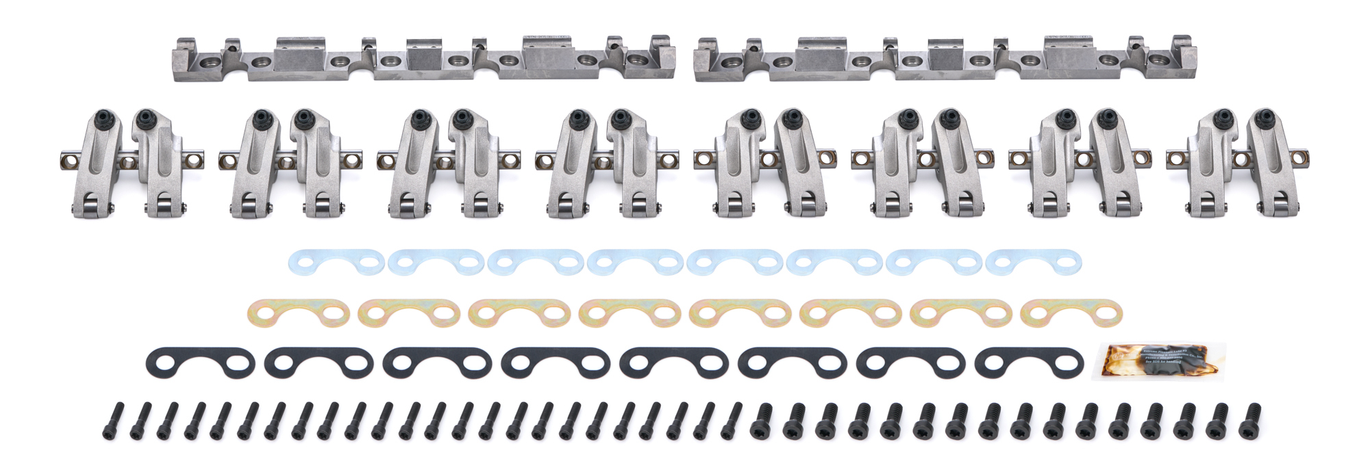 Jesel KPS-10509-6060 - Pro Shaft Rocker Kit SBC 1.60/1.60 Dart 15 & 18-D