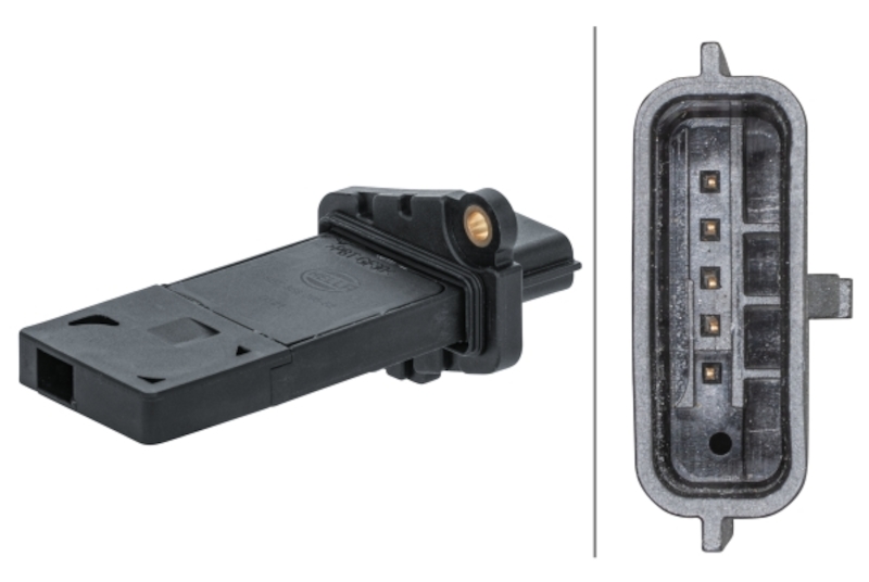 Hella 358095521 - Air Mass Sensor - Fitting - with seal