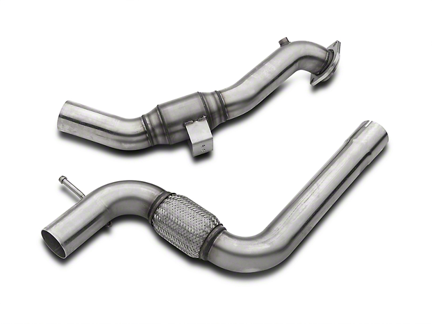 Kooks 11533210 - 3" x 2-1/4" Catted OEM Downpipe. 2015-2023 Mustang EcoBoost