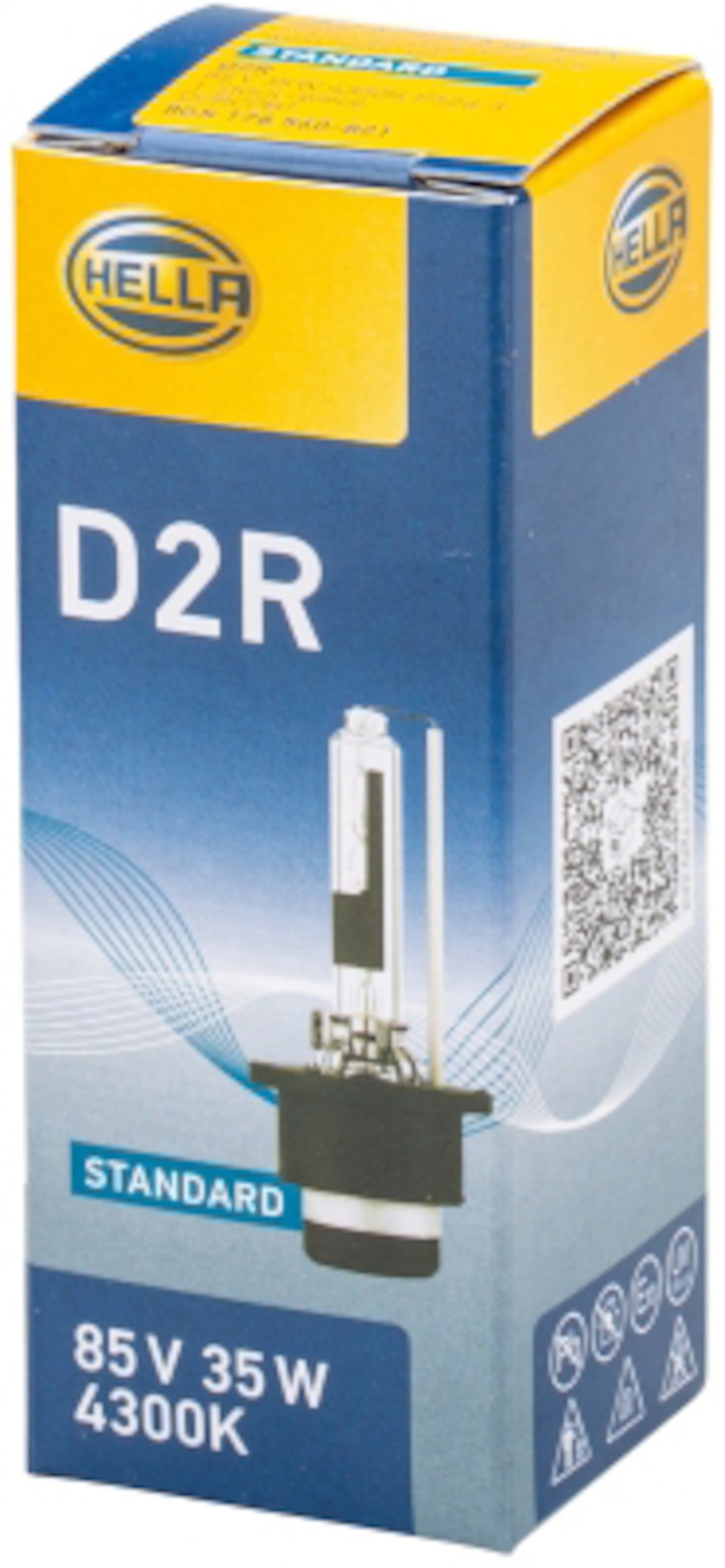 Hella D2R 4300 K - BULB D2R P32D-3; 4300 K; 85V; 35W Hella D2R 4300 K - BULB D2R P32D-3; 4300 K; 85V; 35W