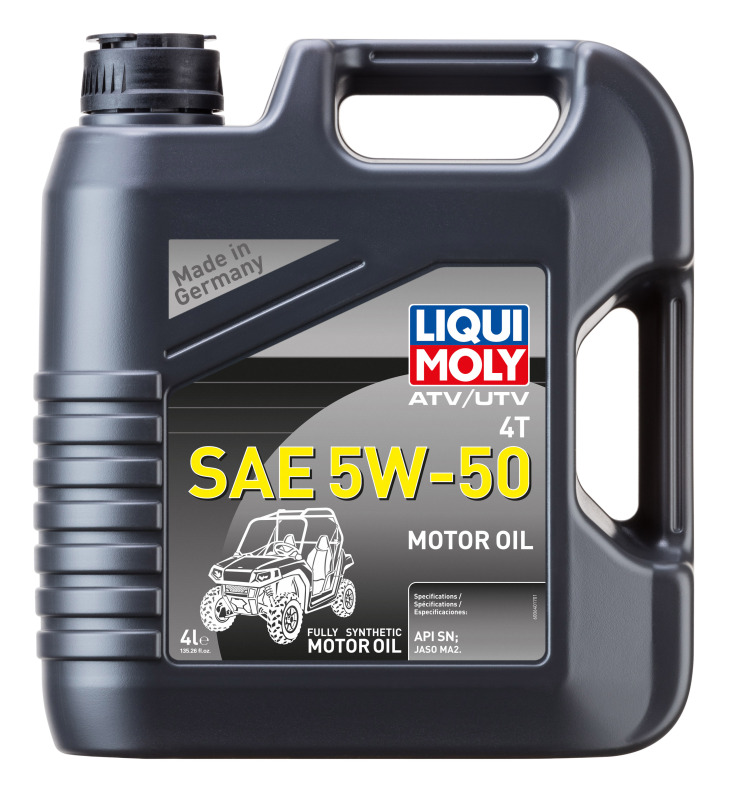 Liqui Moly 20214 - 4L ATV 4T Motor Oil SAE 5W50