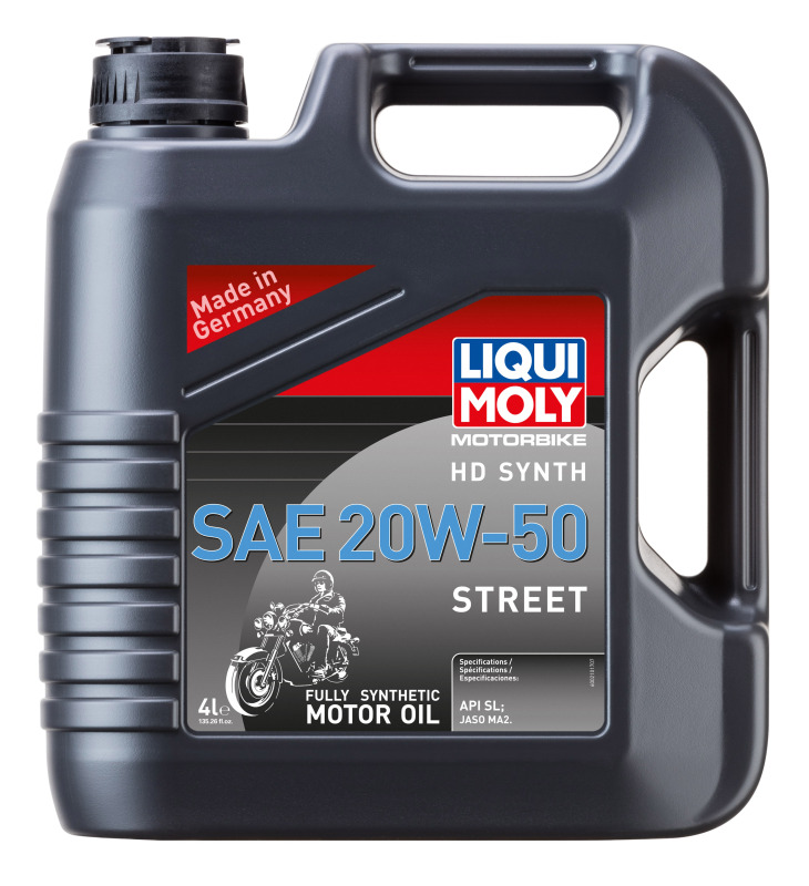 Liqui Moly 20102 - 4L Motorbike HD Synth SAE 20W50 Street