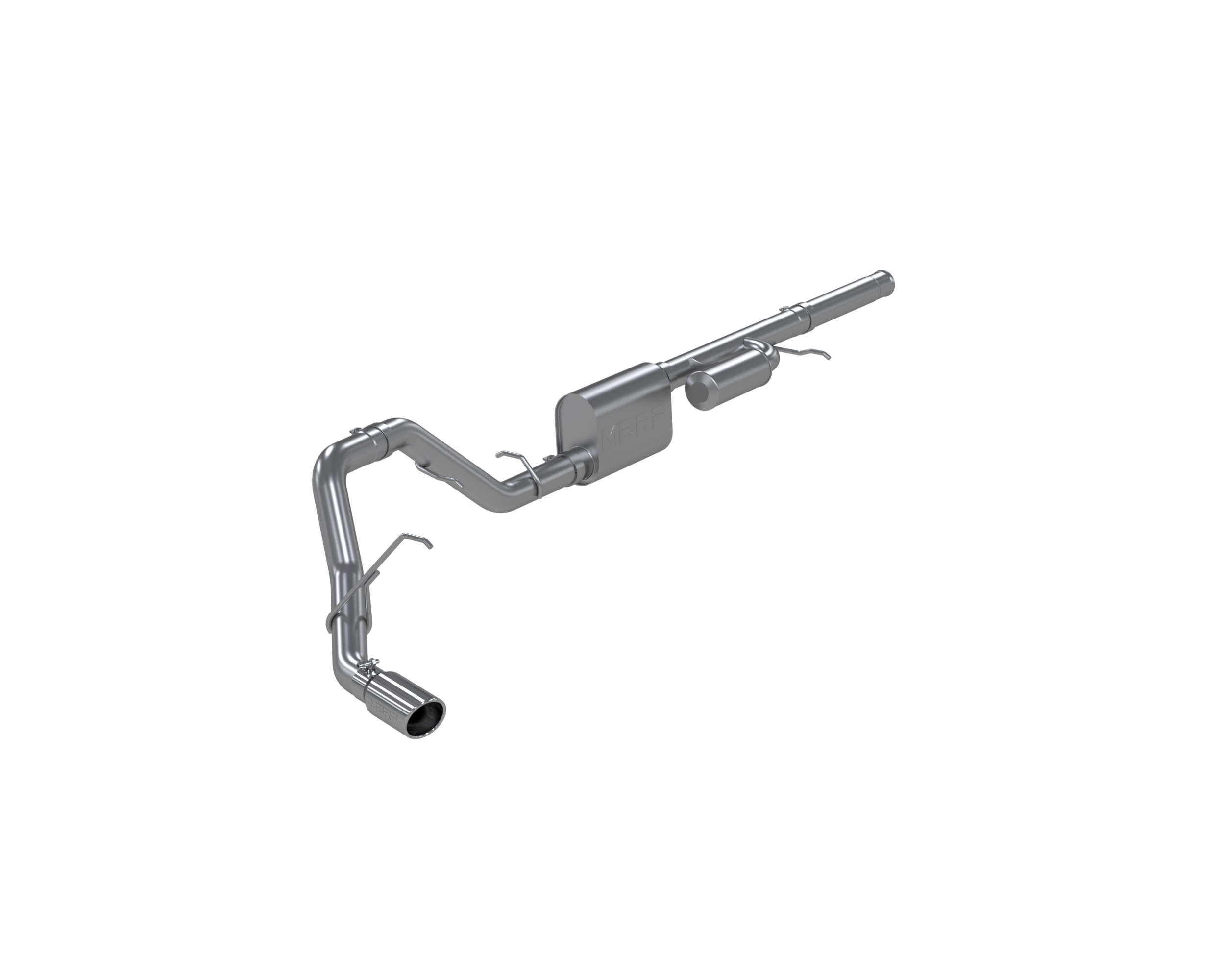 MBRP S5061AL - 2021-Up Chevrolet/ GMC Tahoe/ Yukon Suburban/ Yukon XL 5.3L Armor Lite Aluminized Steel 3 Inch Cat-Back Exhaust System Kit