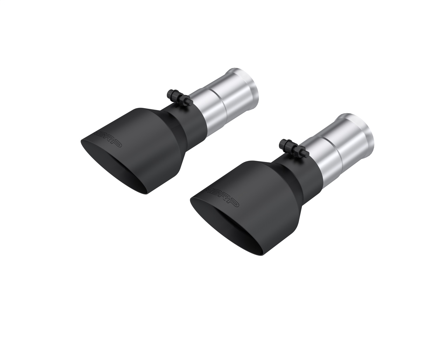 MBRP T5204BLK - 2025-Up Ram 1500 3.0L SST 5 Inch OD Black-Coated Stainless Steel Tips Sold in Pairs