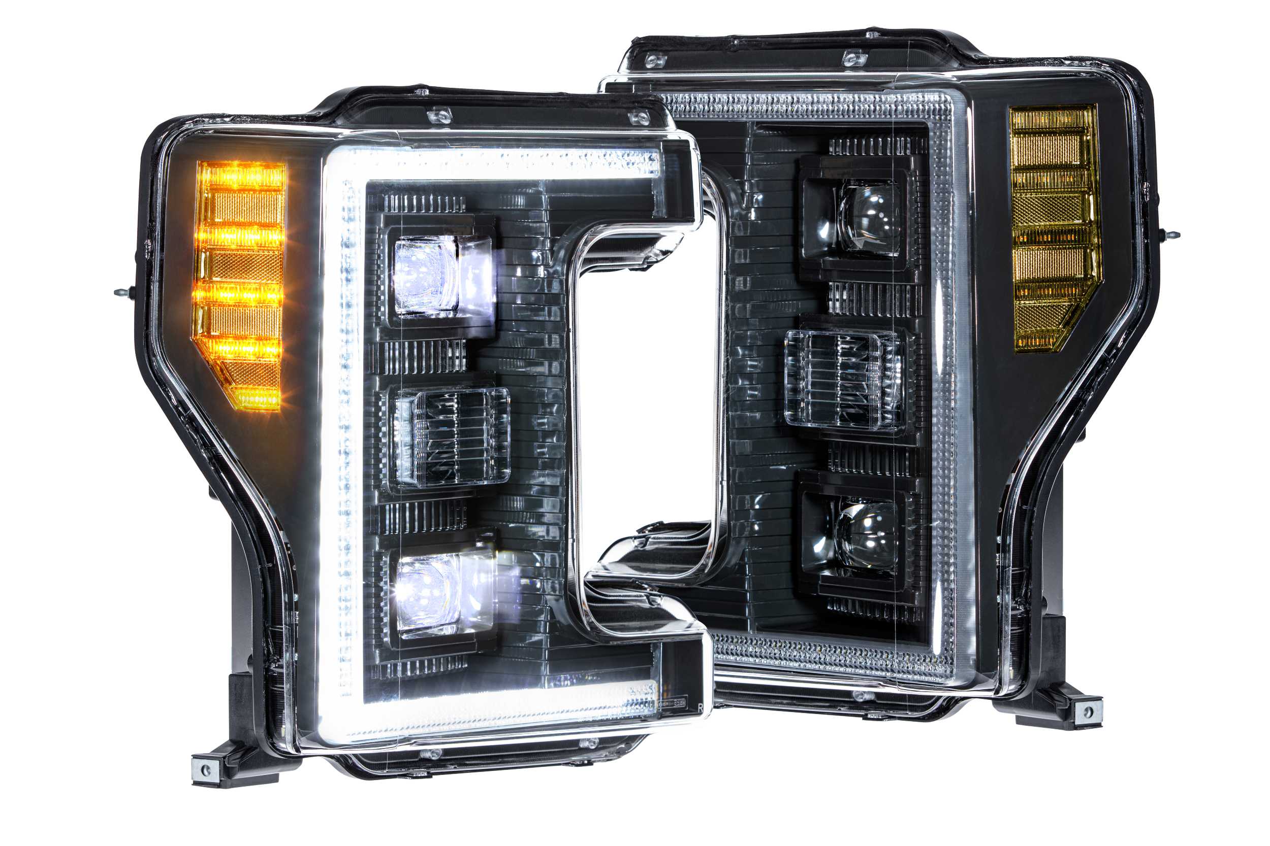 Morimoto LF554.2 - XB Hybrid LED Headlights: Ford Super Duty (17-19 / Set)
