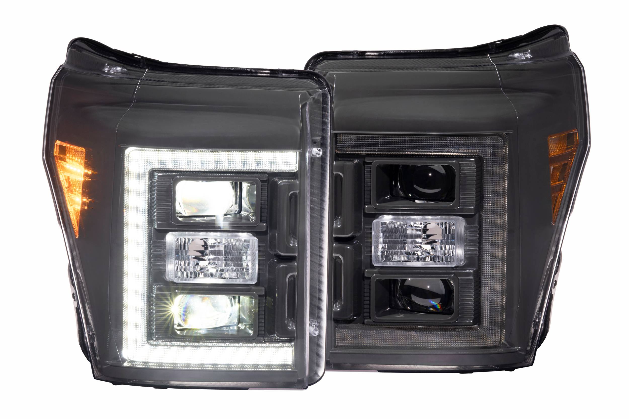 Morimoto LF553.2 - XB Hybrid LED Headlights: Ford Super Duty (11-16 / Set) Morimoto LF553.2 - XB Hybrid LED Headlights: Ford Super Duty (11-16 / Set)