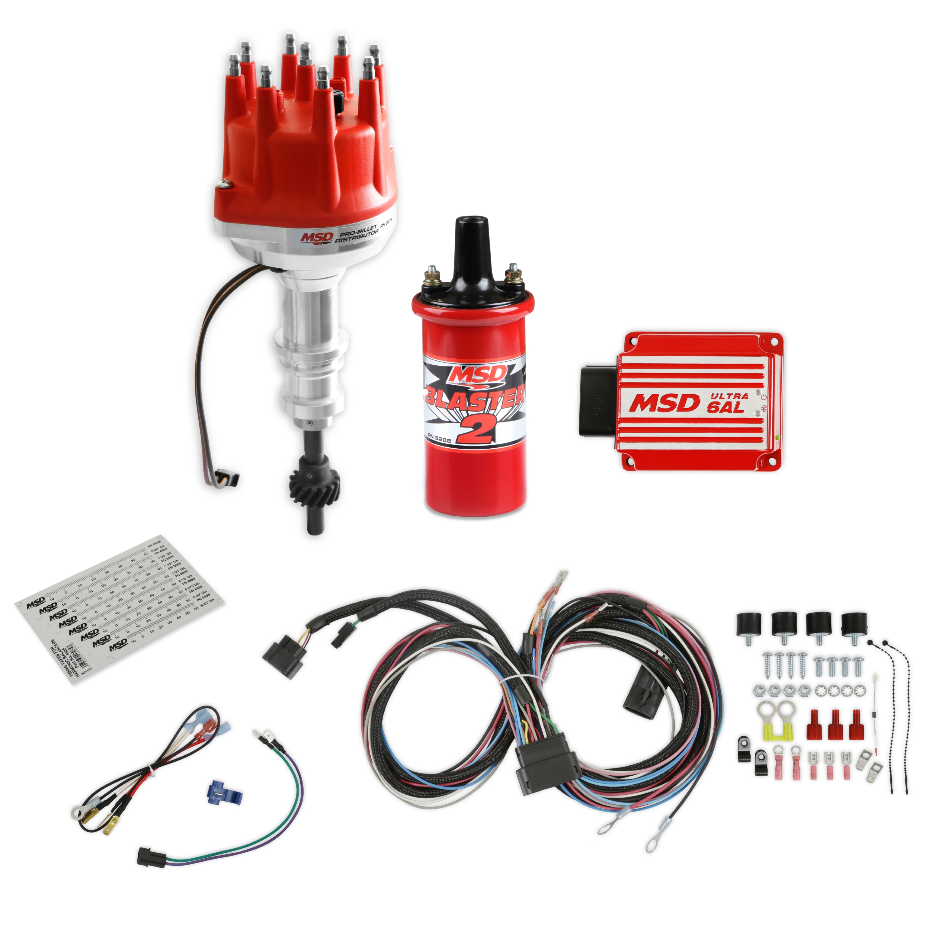 MSD 85791K - SBF V-8 Pro-Billet Ignition Bundle
