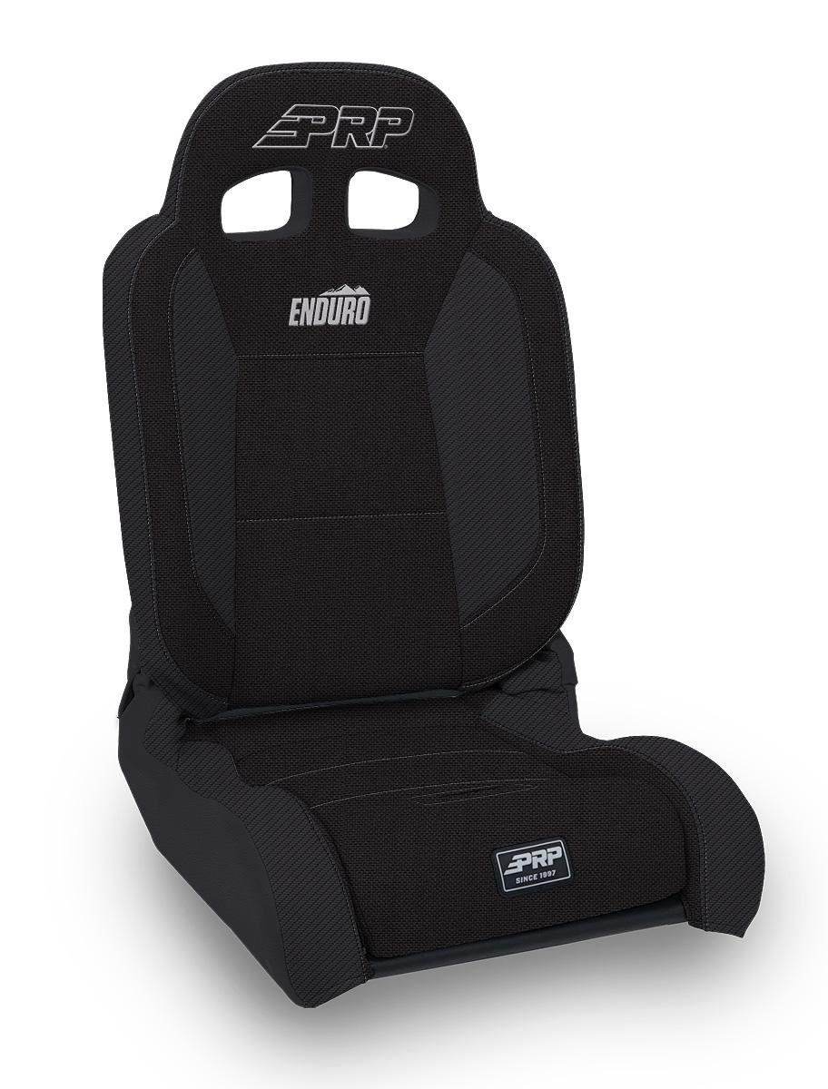 PRP Seats A8701045-50 - EnduroDaily Reclining Suspension Seat Black Tweed Passenger