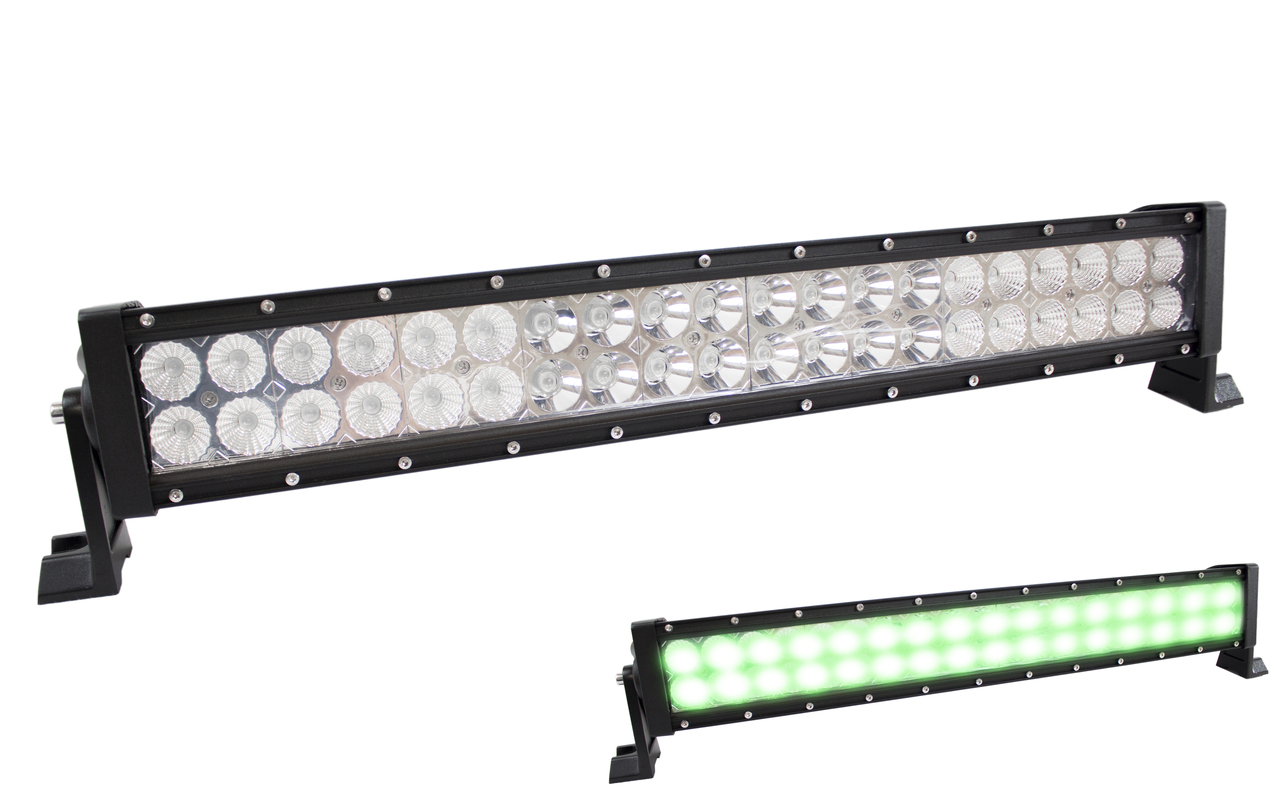 Race Sport RSLED22-XH - x-Hunter Series 22 120W CREE LED Light Bar (Green) Race Sport RSLED22-XH - x-Hunter Series 22 120W CREE LED Light Bar (Green)