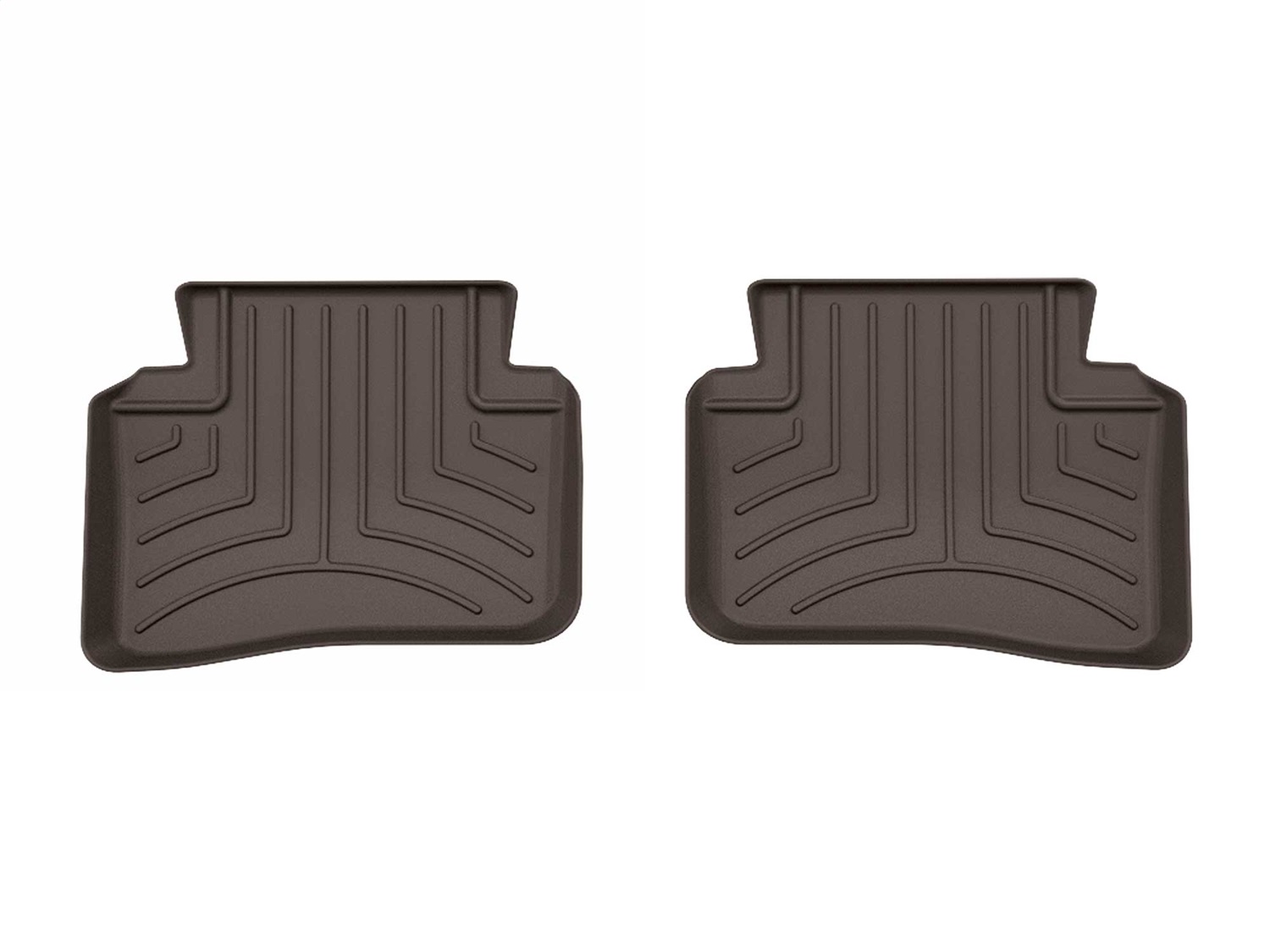 Weathertech 4717412IM - FloorLiner™ HP; Cocoa; Rear;