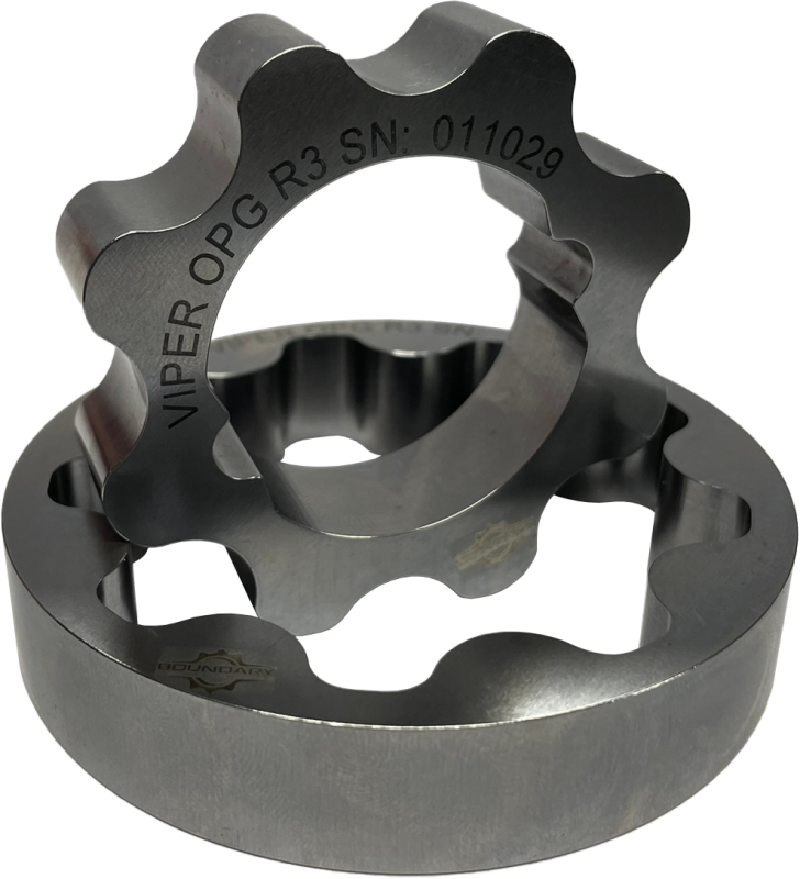 Boundary VIPER-OPG-R2-M - 00-06 Dodge ZB V10 8.3L 0.785in Height Billet MartenWear Treated Oil Pump Gear