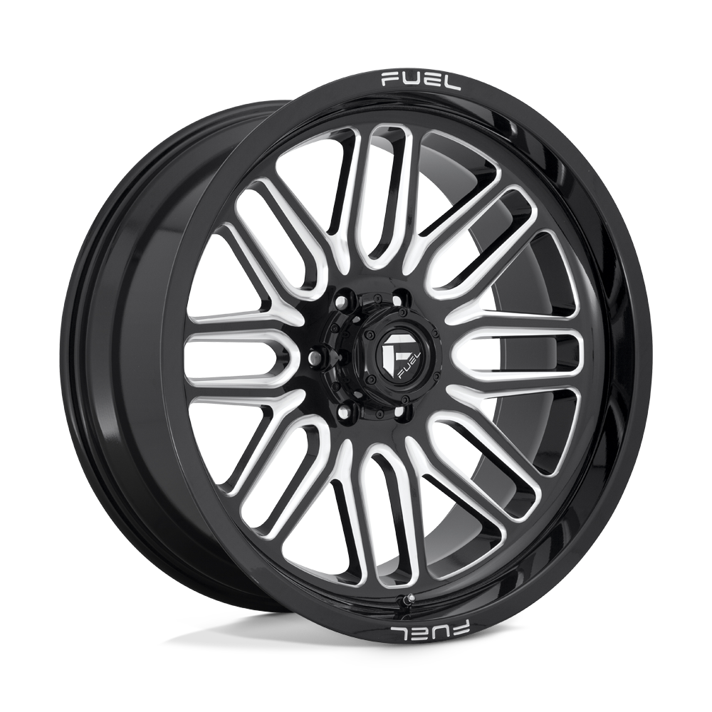 Fuel Wheels D66222207347 - Aluminum Wheels 22X12 Ignite D662 5 On 127 Gloss Black Milled 78.1 Bore -43 Offset Fuel Off Road Wheels