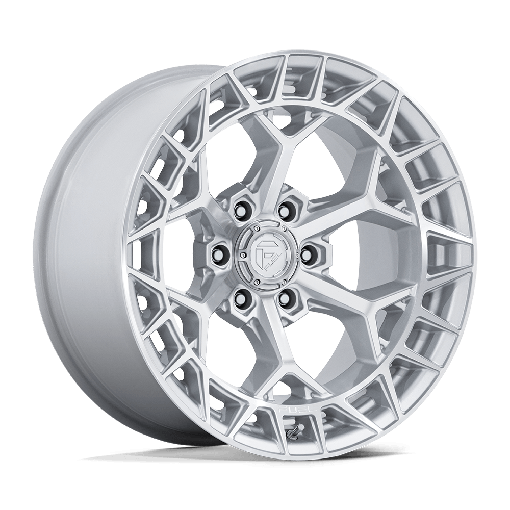 Fuel Wheels FC873SD20106818N - Fc873 Charger 20X10 Gloss Silver W/ Machined Face Fuel Wheels FC873SD20106818N - Fc873 Charger 20X10 Gloss Silver W/ Machined Face