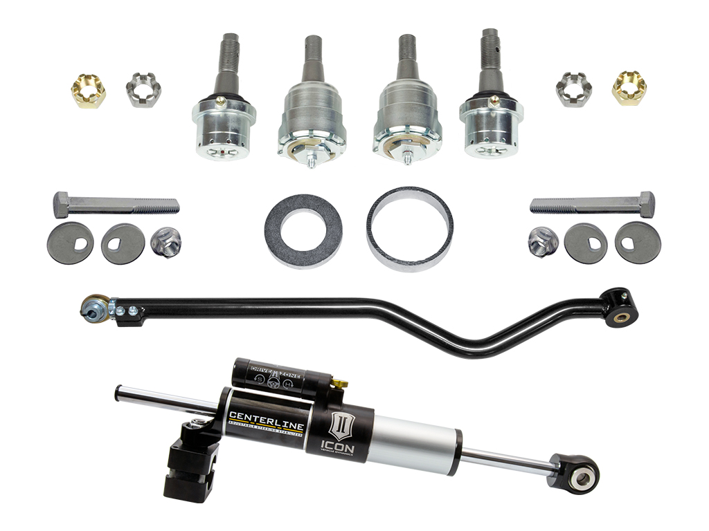 Icon K2205 - 2007-2018 Jeep Wrangler JK, Ultimate Front End Kit, Stage 5 Icon K2205 - 2007-2018 Jeep Wrangler JK, Ultimate Front End Kit, Stage 5
