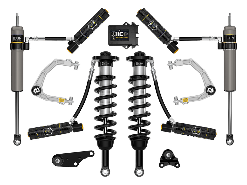 Icon K53296 - 2024+ Toyota Tacoma 1.25in-3in Stage 6 Suspension System - Billet