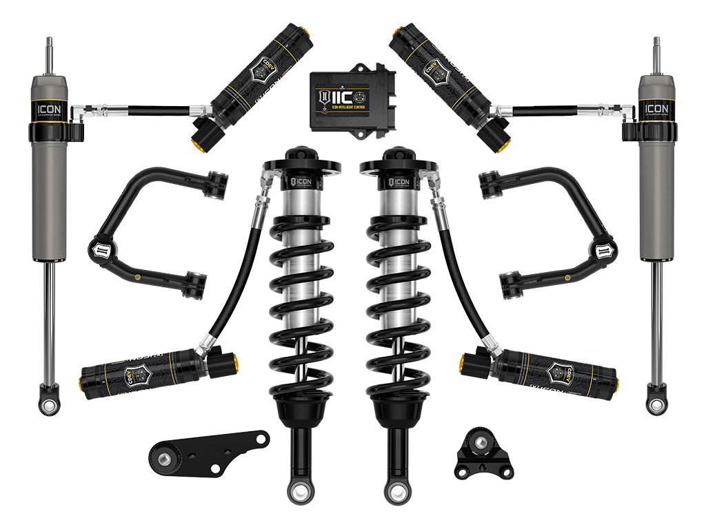 Icon K53296T - 2024+ Toyota Tacoma 1.25in-3in Stage 6 Suspension System Tubular