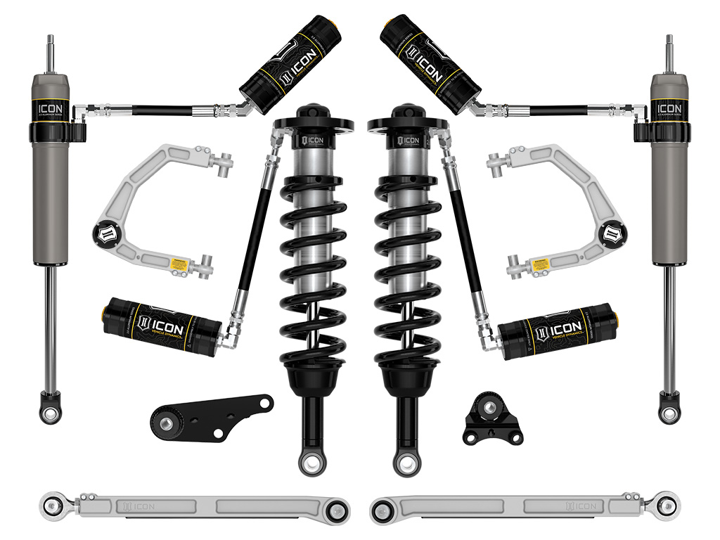 Icon K53297 - 2024+ Toyota Tacoma 1.25in-3in Stage 7 Suspension System - Billet