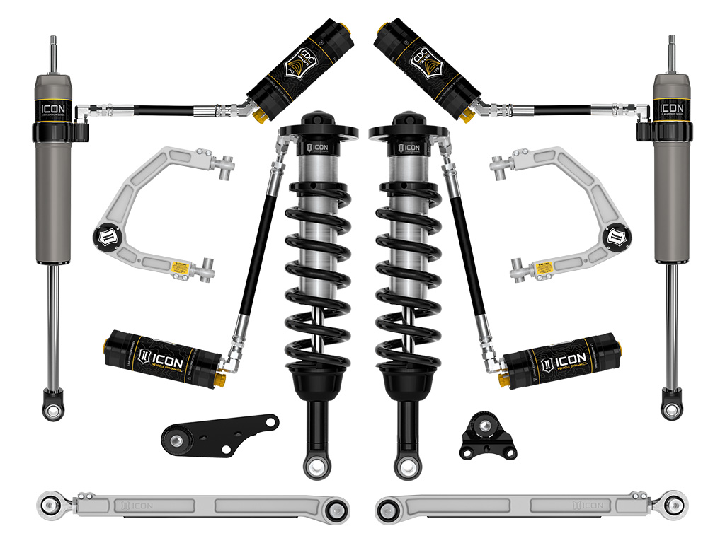 Icon K53298 - 2024+ Toyota Tacoma 1.25in-3in Stage 8 Suspension System Billet