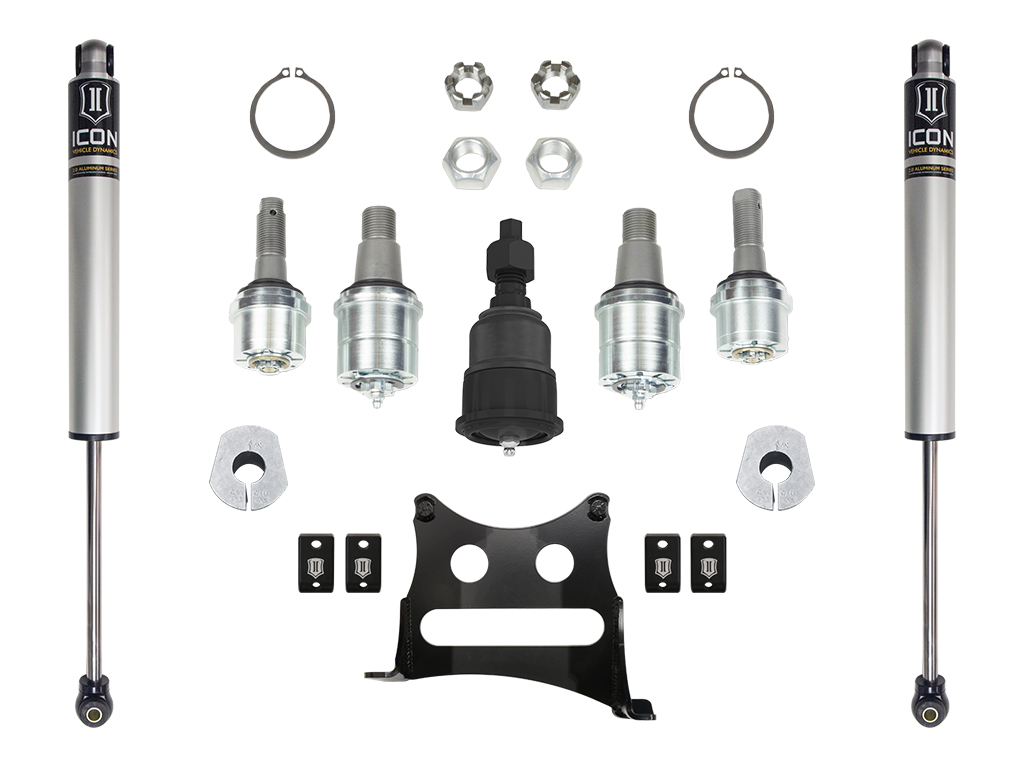 Icon K6213 - 2005-2022 Ford F-250/F-350 Super Duty 4WD, Ultimate Front End Kit, Stage 3 Icon K6213 - 2005-2022 Ford F-250/F-350 Super Duty 4WD, Ultimate Front End Kit, Stage 3
