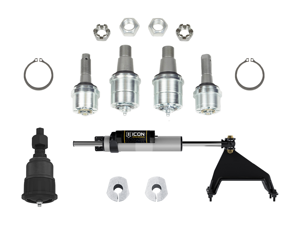 Icon K6214 - 2005-2022 Ford F-250/F-350 Super Duty 4WD, Ultimate Front End Kit, Stage 4 Icon K6214 - 2005-2022 Ford F-250/F-350 Super Duty 4WD, Ultimate Front End Kit, Stage 4