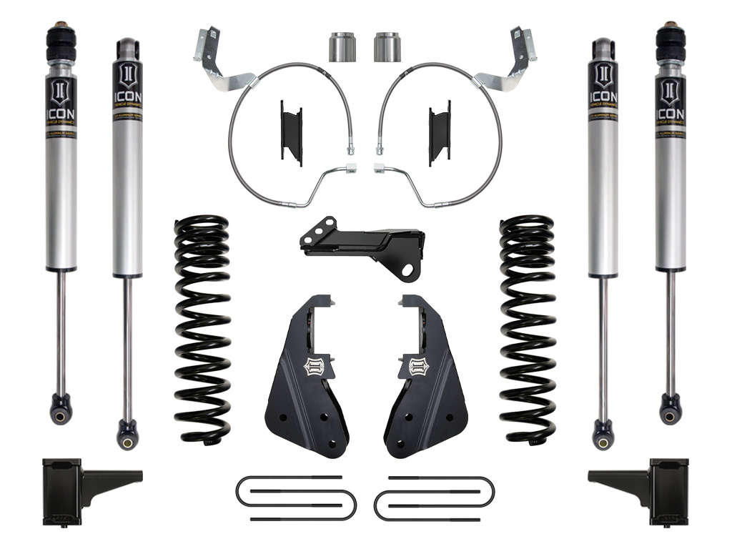 Icon K64541 - 2023 Ford F-250/F-350 Super Duty 4WD Diesel 4.5in Lift Stage 1 Suspension System Icon K64541 - 2023 Ford F-250/F-350 Super Duty 4WD Diesel 4.5in Lift Stage 1 Suspension System