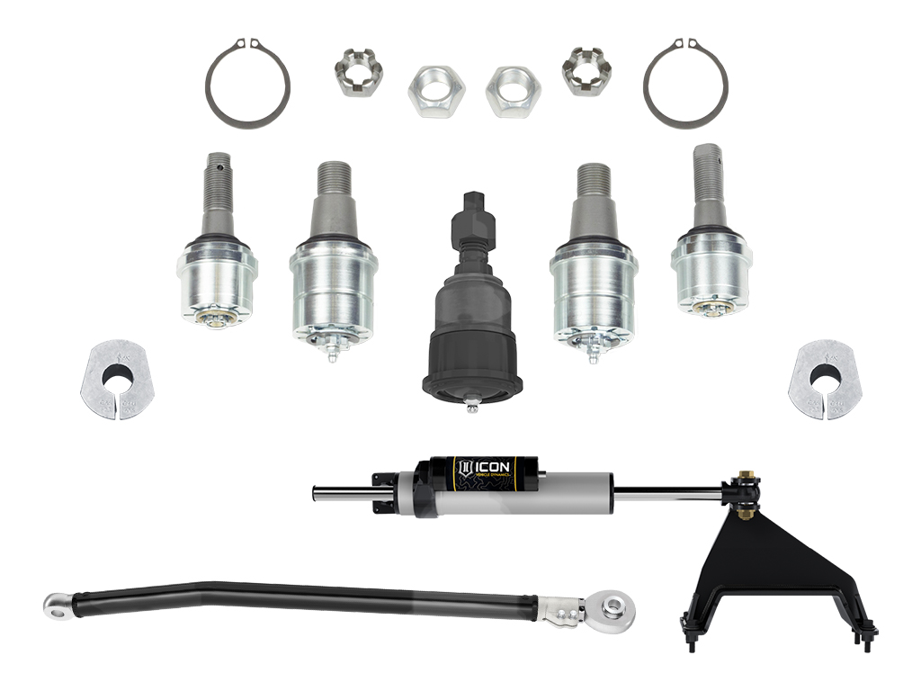 Icon K6216 - 2005-2016 Ford F-250/F-350 Super Duty 4WD, Ultimate Front End Kit, Stage 6 Icon K6216 - 2005-2016 Ford F-250/F-350 Super Duty 4WD, Ultimate Front End Kit, Stage 6