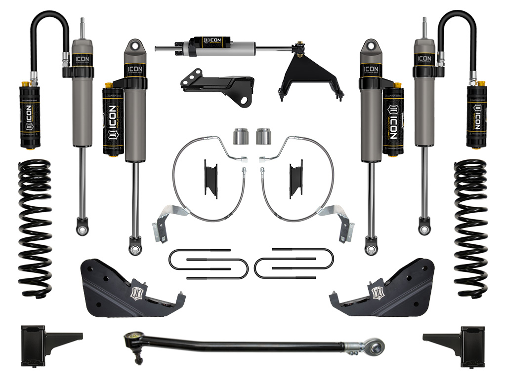 Icon K64535 - 2023 Ford F-250/F-350 Super Duty 4WD Gas, 4.5" Lift, Stage 5 Suspension System