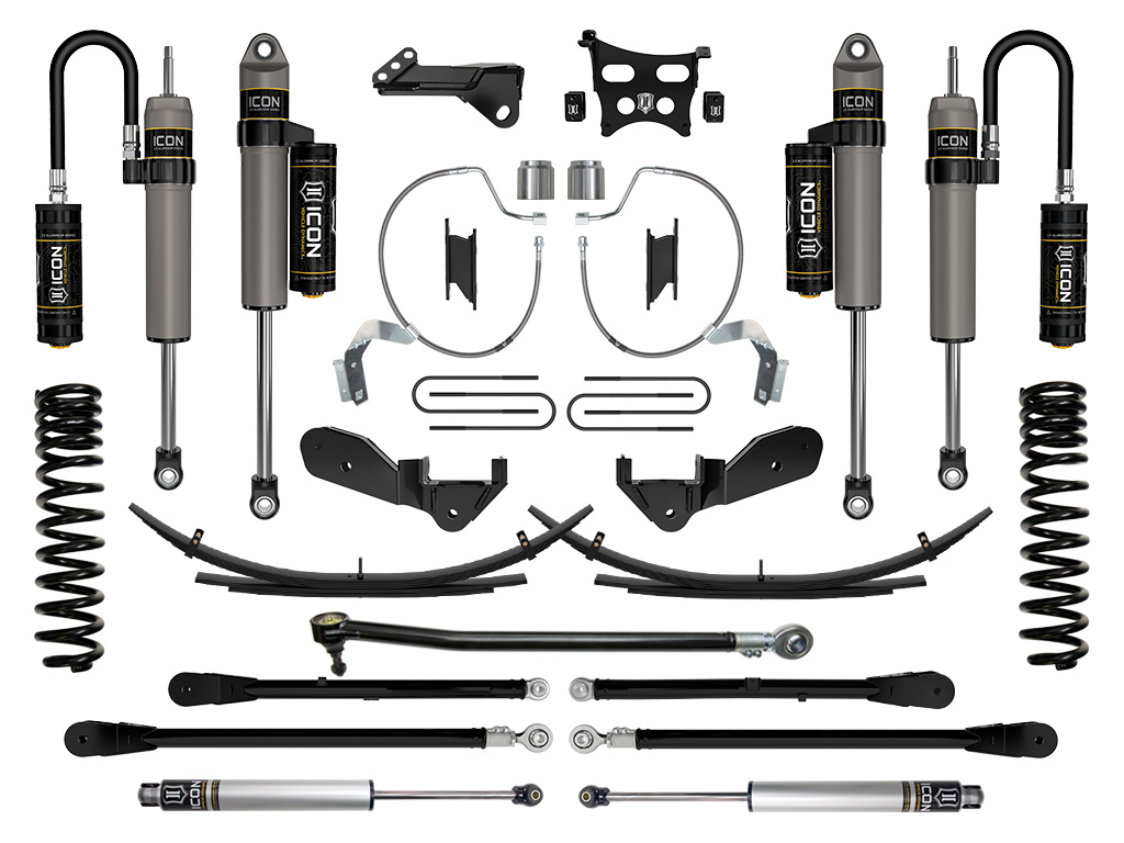 Icon K64536L - 2023 Ford F-250/F-350 Super Duty 4WD Gas, 4.5" Lift, Stage 6 Suspension System w/ Expansion Packs Icon K64536L - 2023 Ford F-250/F-350 Super Duty 4WD Gas, 4.5" Lift, Stage 6 Suspension System w/ Expansion Packs