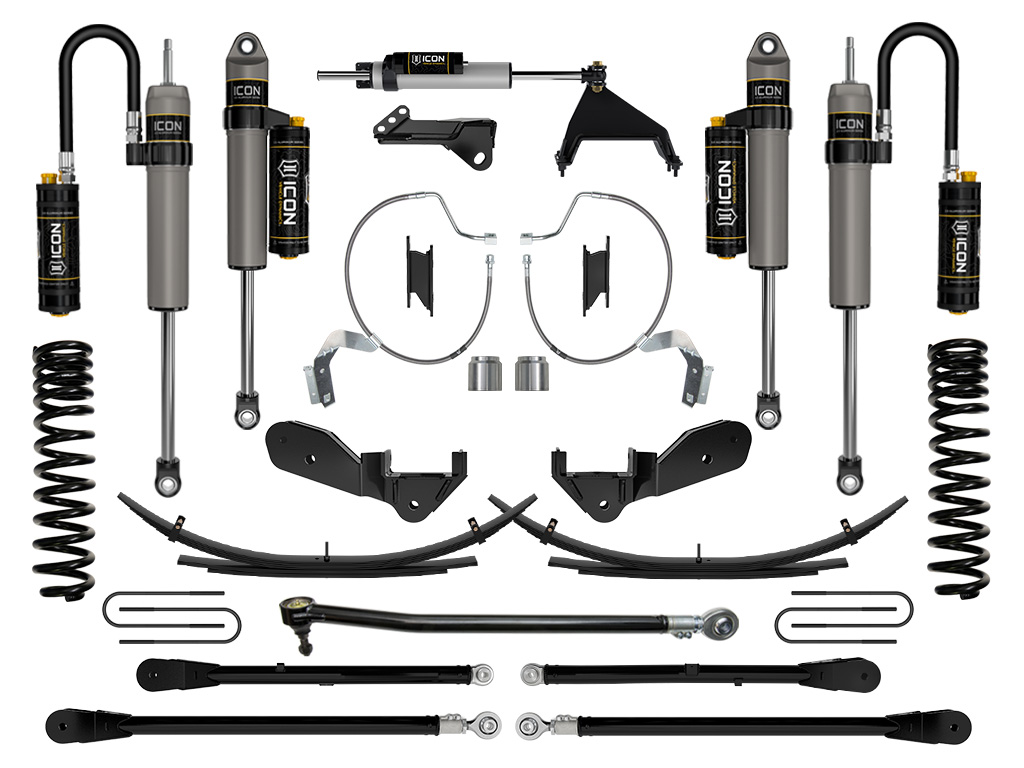 Icon K64537L - 2023 Ford F-250/F-350 Super Duty 4WD Gas, 4.5" Lift, Stage 7 Suspension System w/ Expansion Packs Icon K64537L - 2023 Ford F-250/F-350 Super Duty 4WD Gas, 4.5" Lift, Stage 7 Suspension System w/ Expansion Packs