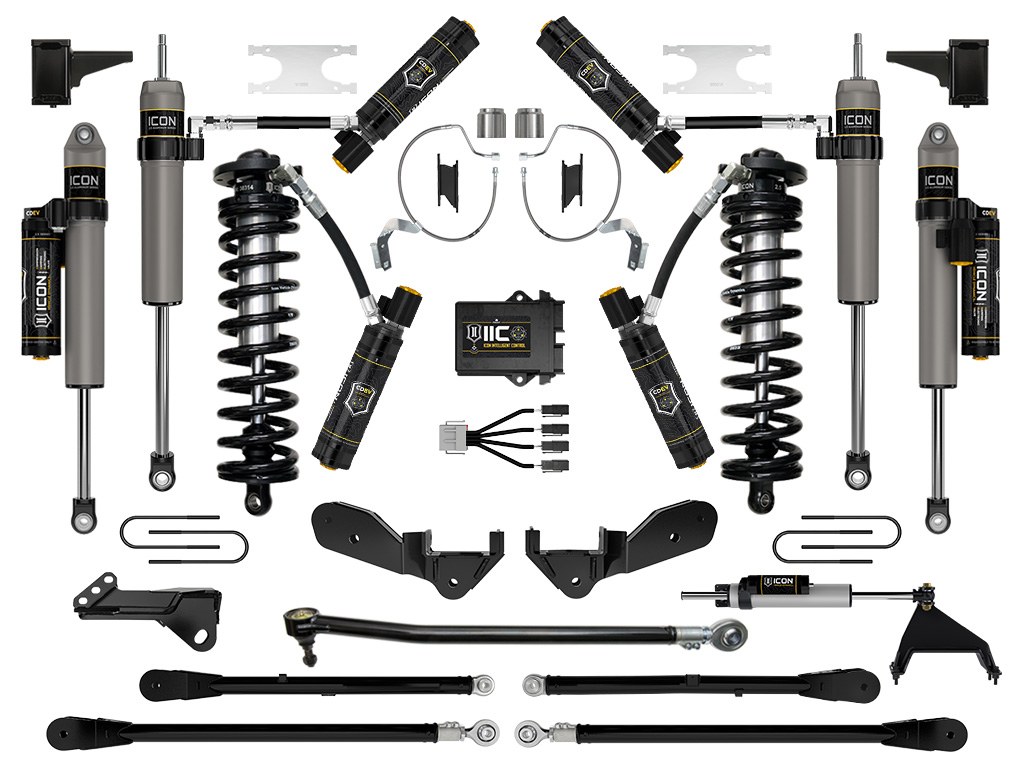 Icon K63179 - 2023 Ford F-250/F-350 Super Duty 4WD, 4-5.5" Lift, Stage 9 Coilover Conversion System Icon K63179 - 2023 Ford F-250/F-350 Super Duty 4WD, 4-5.5" Lift, Stage 9 Coilover Conversion System