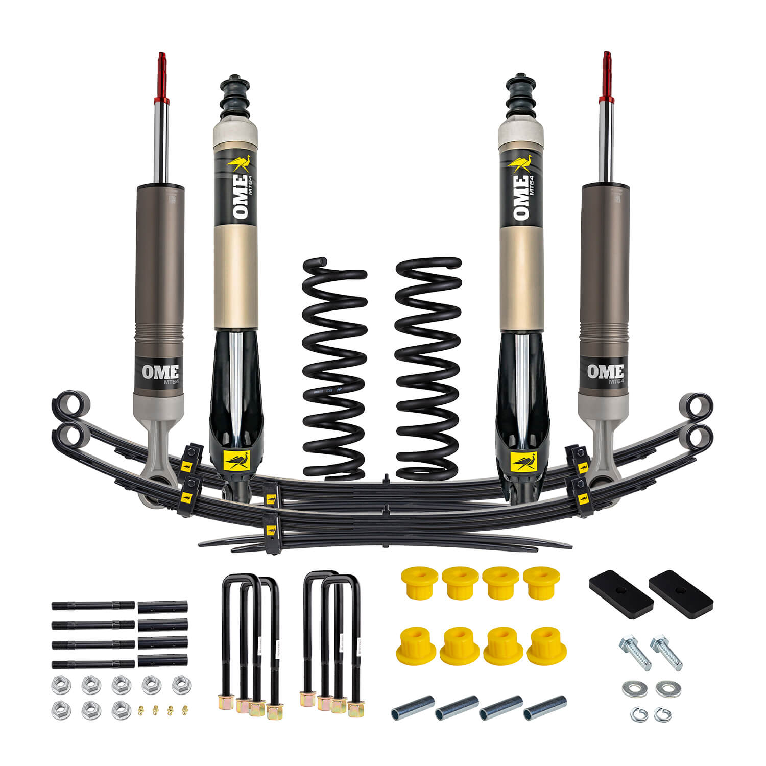 Old Man Emu 1105K - ARB / OME 05-15 Toyota Tacoma MT64 Kit - FR 2in/0-330lb - RR 2in/660lb
