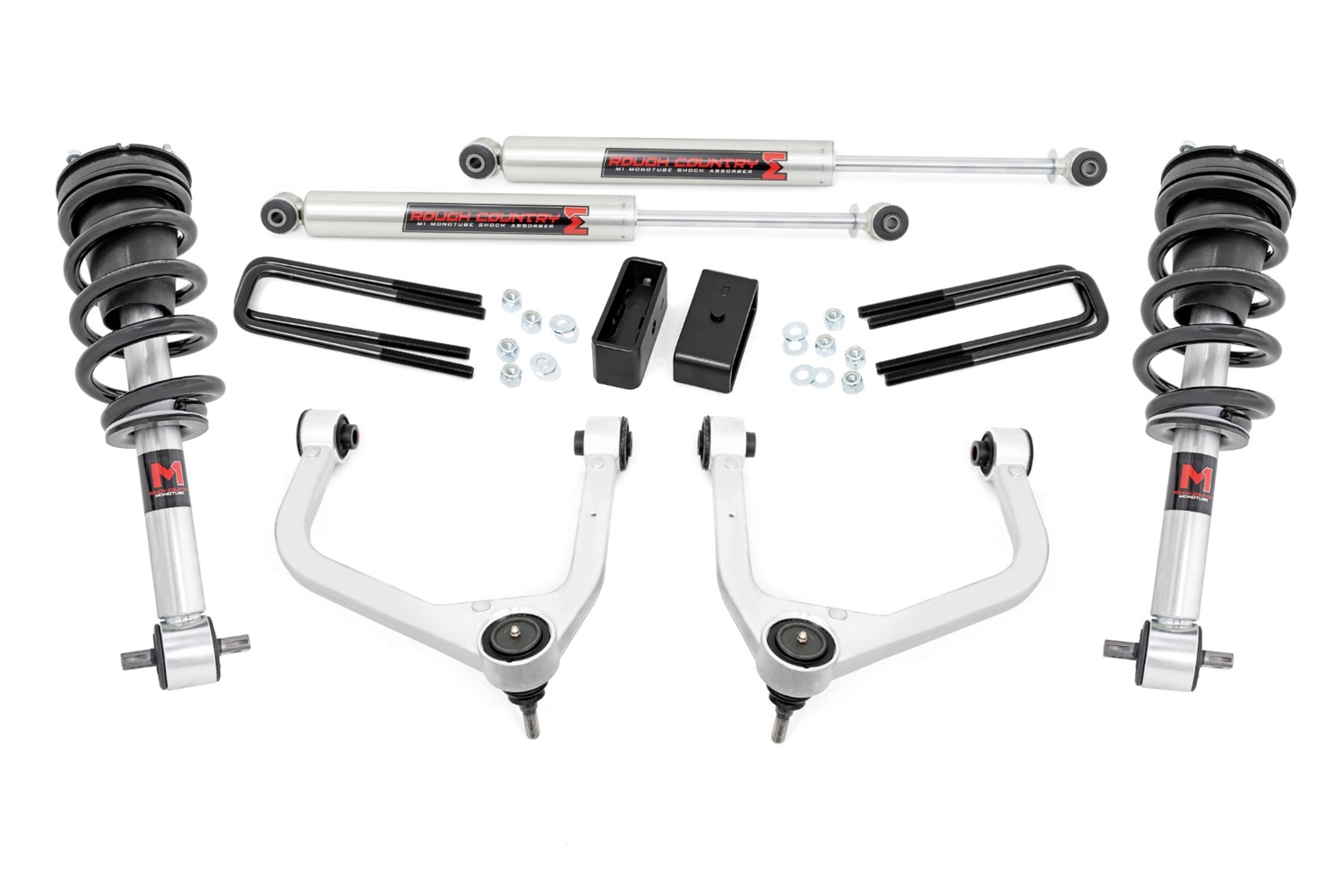 Rough Country 22640 - 3.5 Inch Lift Kit - M1 Struts/M1 - GMC Sierra 1500 2WD/4WD (2019-2024) Rough Country 22640 - 3.5 Inch Lift Kit - M1 Struts/M1 - GMC Sierra 1500 2WD/4WD (2019-2024)