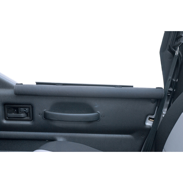 Rugged Ridge 11820.2 - Half Door Armrest Kit, Black; 87-06 Jeep Wrangler YJ/TJ Rugged Ridge 11820.2 - Half Door Armrest Kit, Black; 87-06 Jeep Wrangler YJ/TJ