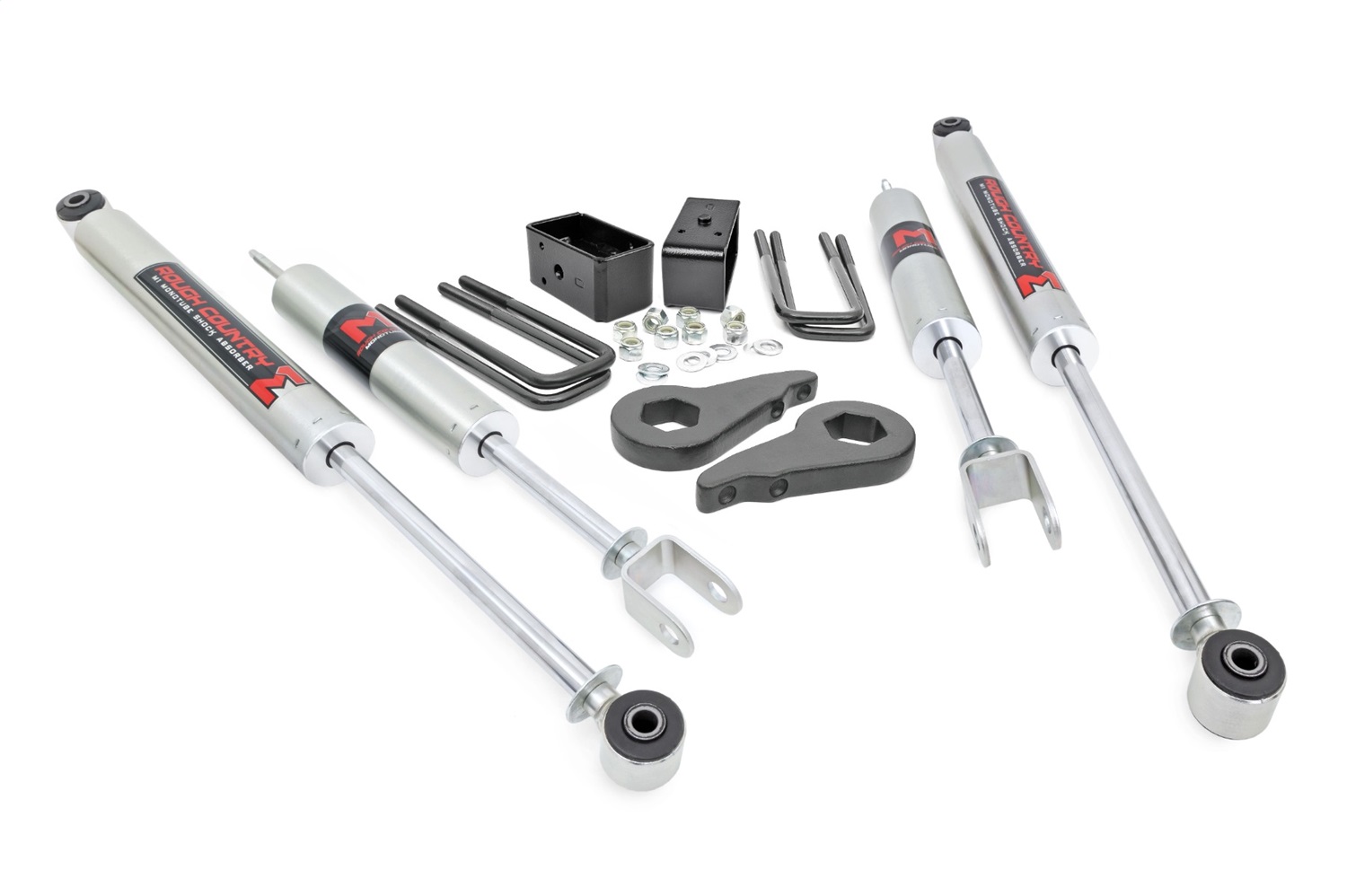 Rough Country 28340 - 1.5-2 Inch Lift Kit - M1 - Chevy Silverado & GMC Sierra 1500 4WD (1999-2006 & Classic)