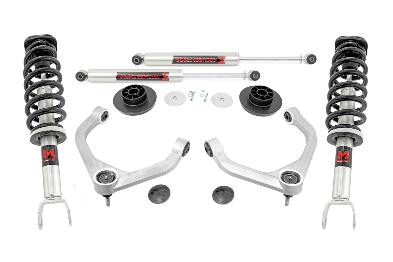 Rough Country 31240 - 3 Inch Lift Kit - M1 Struts/M1 - Ram 1500 4WD (2012-2018 & Classic)