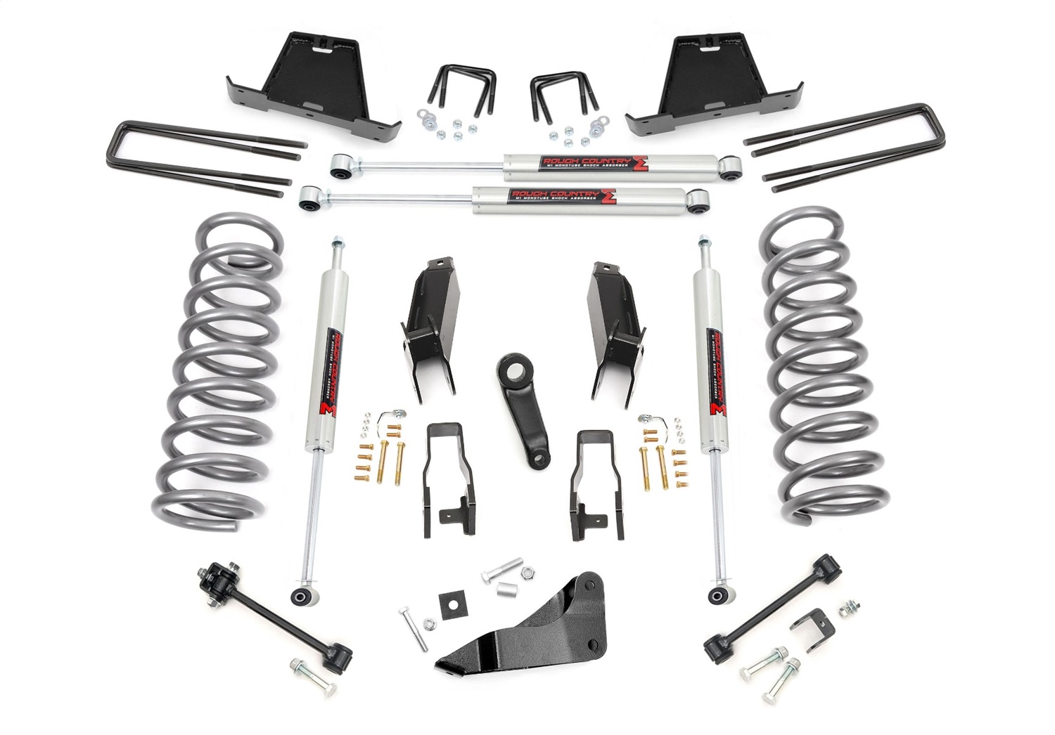 Rough Country 39140 - 5 Inch Lift Kit - Gas - M1 - Dodge 2500/Ram 3500 4WD (2003-2007)