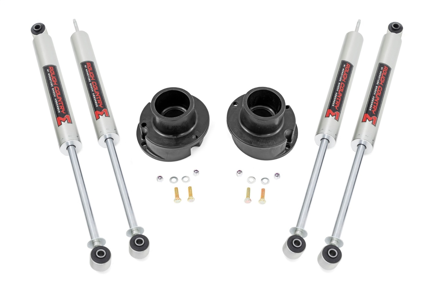 Rough Country 37740 - 2.5 Inch Leveling Kit - RR Leaf - M1 - Ram 2500 (14-24)/3500 (13-24)