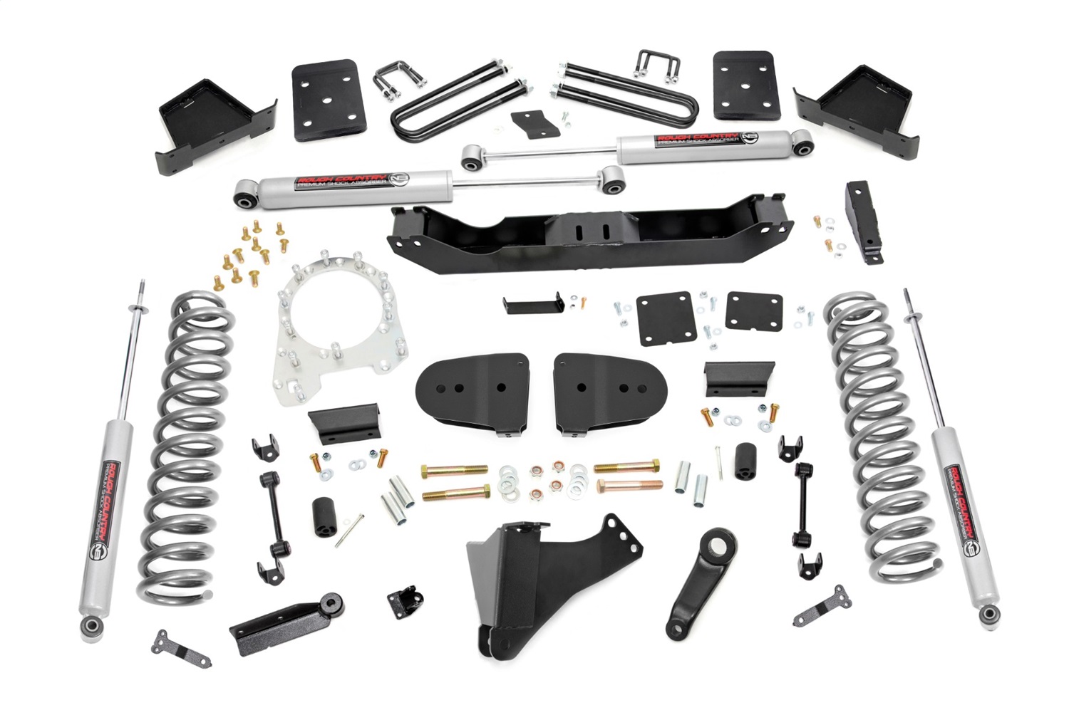 Rough Country 43930 - 6 Inch Lift Kit - No OVLDS - Ford F-250/F-350 Super Duty 4WD (2023)