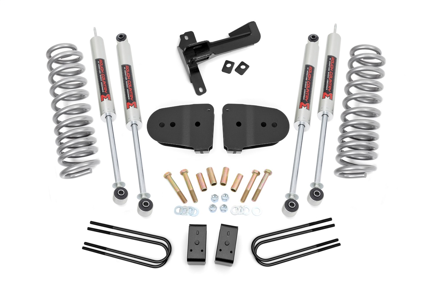Rough Country 43640 - 3 Inch Lift Kit - M1 - Front Diesel Coils - Ford F-250 Super Duty 4WD (2023)