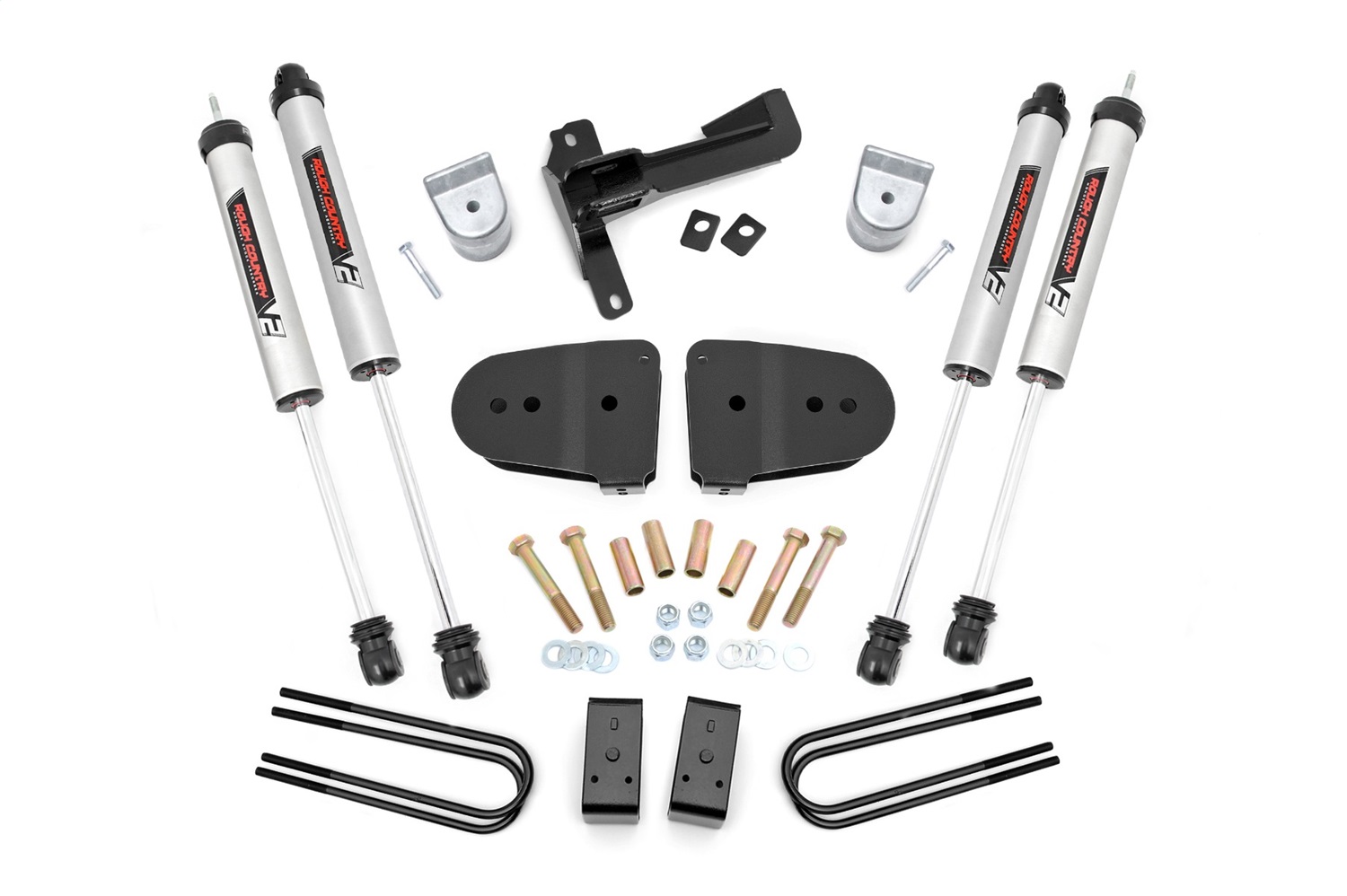 Rough Country 43470 - 3 Inch Lift Kit - V2 -Ford F-250 Super Duty 4WD (2023-2024)