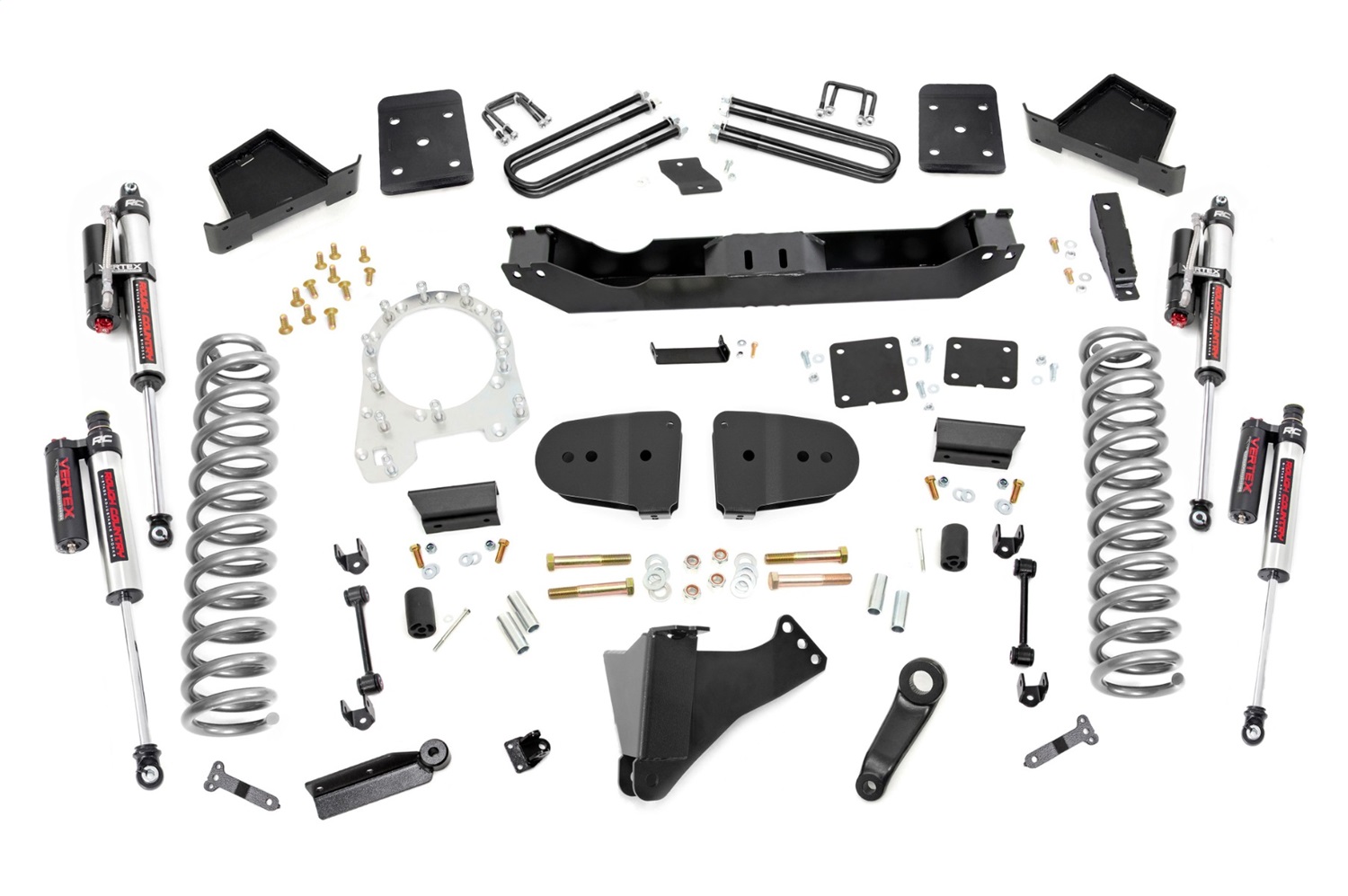 Rough Country 43850 - 6 Inch Lift Kit - Diesel - OVLD - Vertex - Ford F-250/F-350 Super Duty (23-24) Rough Country 43850 - 6 Inch Lift Kit - Diesel - OVLD - Vertex - Ford F-250/F-350 Super Duty (23-24)