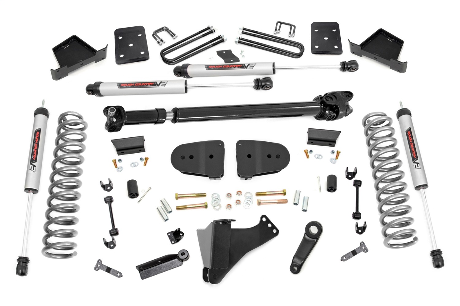 Rough Country 43871 - 6 Inch Lift Kit - Diesel - OVLD - D/S - V2 - Ford F-250/F-350 Super Duty (2023) Rough Country 43871 - 6 Inch Lift Kit - Diesel - OVLD - D/S - V2 - Ford F-250/F-350 Super Duty (2023)