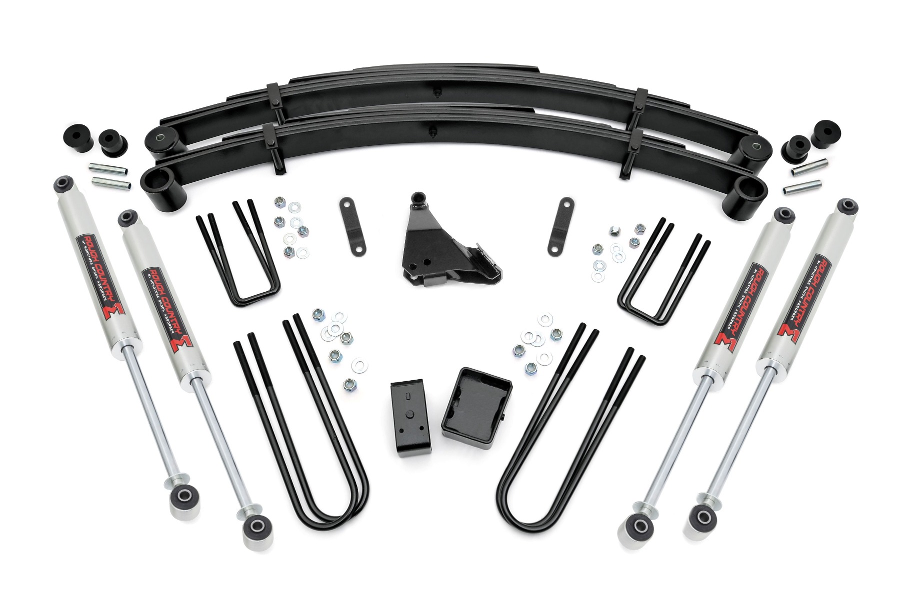 Rough Country 49640 - 6 Inch Lift Kit - Rear Blocks - M1 - Ford F-250/F-350 Super Duty 4WD (99-04) Rough Country 49640 - 6 Inch Lift Kit - Rear Blocks - M1 - Ford F-250/F-350 Super Duty 4WD (99-04)